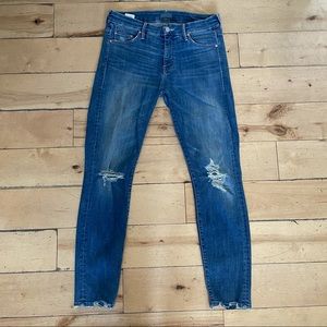 MOTHER | THE LOOKER ANKLE CHEW JEAN MUMS THE WORD